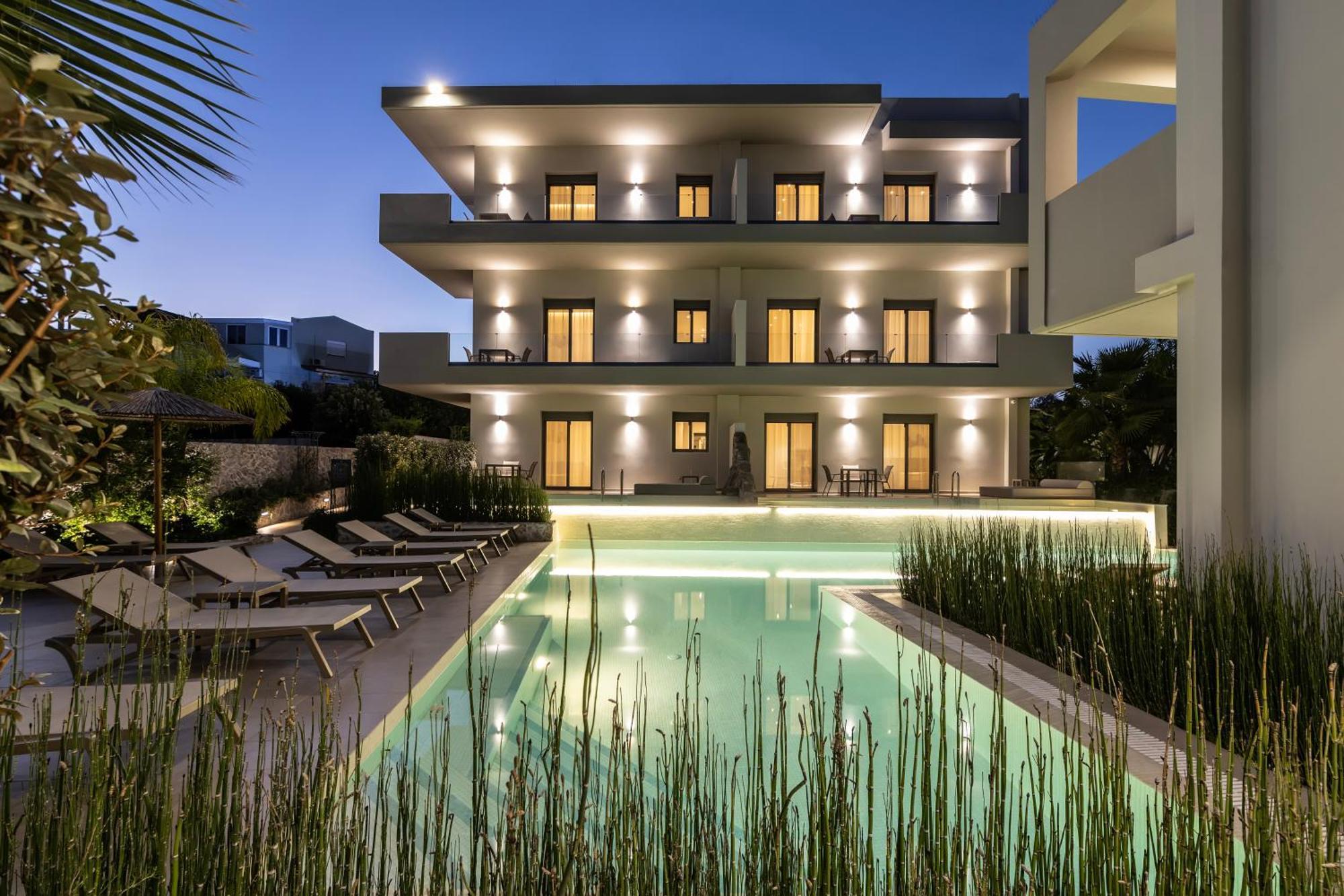 Sun City Luxury Apartments Rhodes City Exterior foto